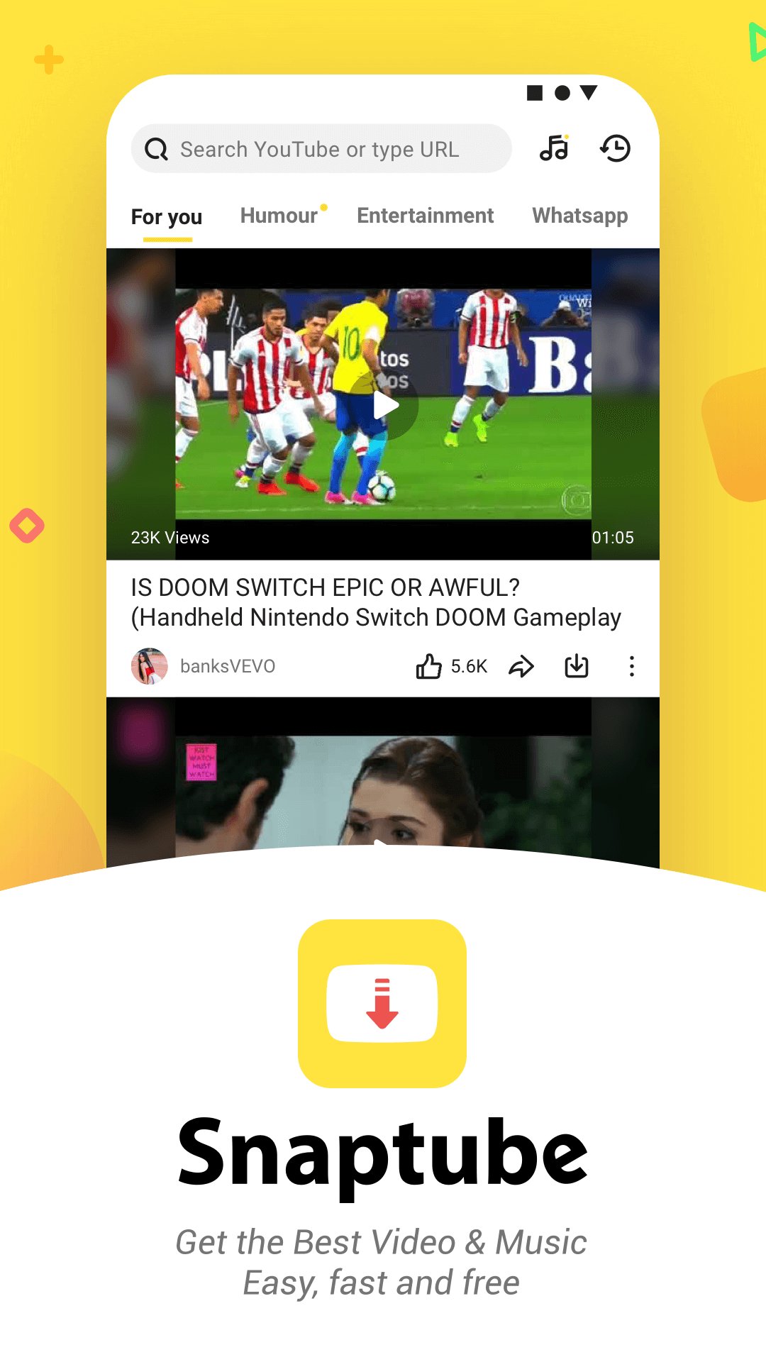 SnapTube MOD APK Screenshot 2 of 6