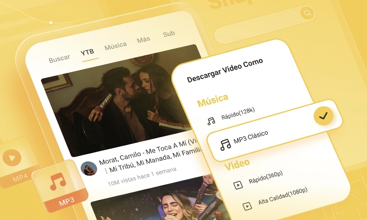 SnapTube MOD APK Banner