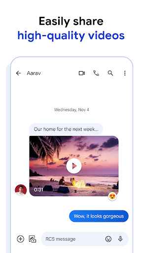 Google Messages MOD APK Screenshot 4 of 12