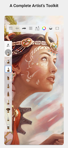 Autodesk SketchBook MOD APK Screenshot 1 of 12