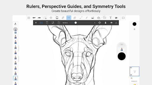 Autodesk SketchBook MOD APK Screenshot 11 of 12