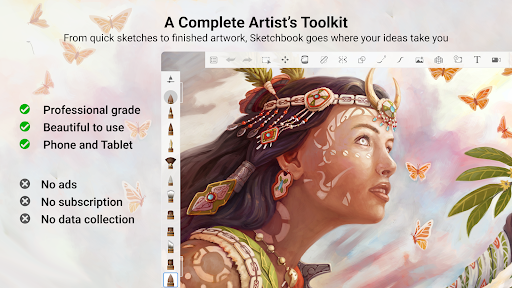 Autodesk SketchBook MOD APK Screenshot 7 of 12