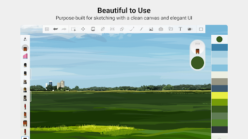 Autodesk SketchBook MOD APK Screenshot 8 of 12